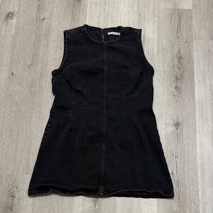 Abercrombie & Fitch Black Denim Dress‎